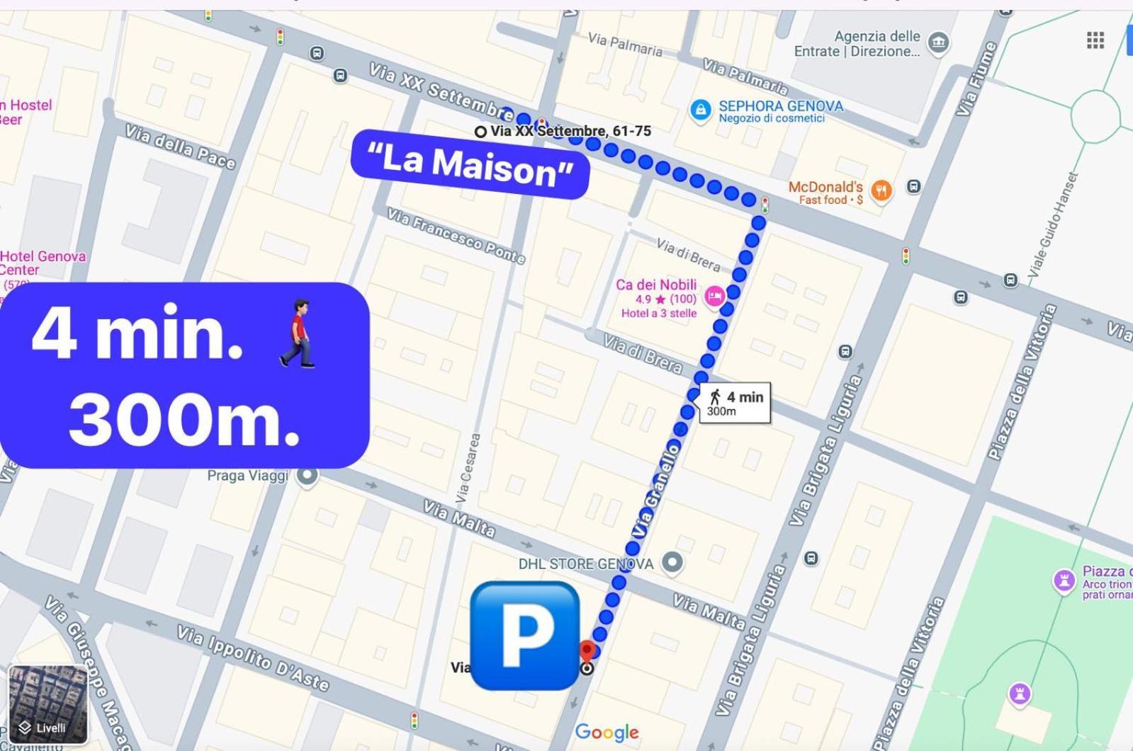 La Maison Nel Cuore Di Genova Free Parking Zewnętrze zdjęcie